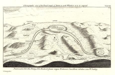 Stukeley's view of Avebury